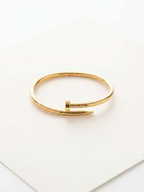 Trendy high quality fashion nail cuff bangle